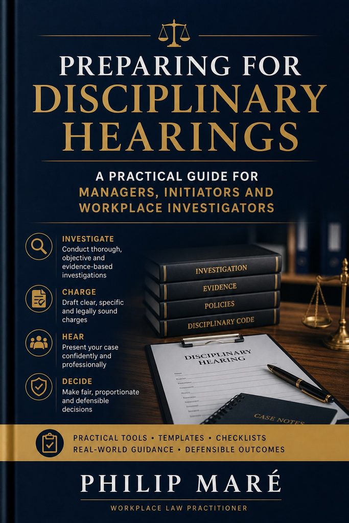 Preparing for Disciplinary Hearings — book cover